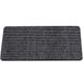 ANRO Mischa tapis de sol, antidérapant, gris, 80 x 40 cm