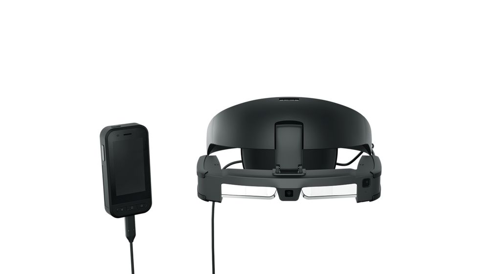 Epson Moverio BT-45CS Smart Glasses - Qualcomm Snapdragon, 4GB RAM, 64GB Storage, 13MP Camera, Android 10