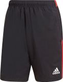 Adidas Manchester United FC Trainingsbroekje 2021-2022 Zwart Unisex XS