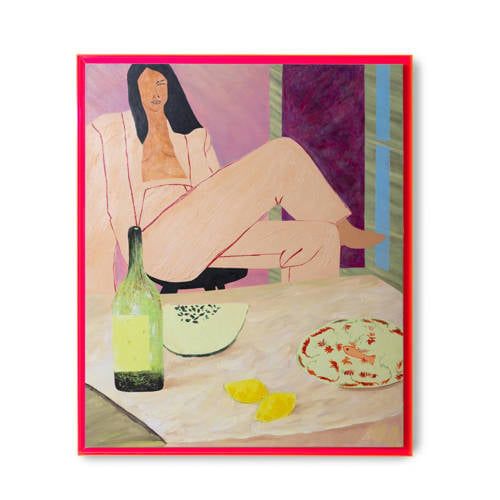 HKLIVING schilderij Get your groove on (127x152x4 cm)