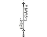 TFA Dostmann TFA Buiten Thermometer - analoog - kunststof - XL - zwart - 50 x 11 cm