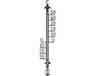 TFA Dostmann TFA Buiten Thermometer - analoog - kunststof - XL - zwart - 50 x 11 cm