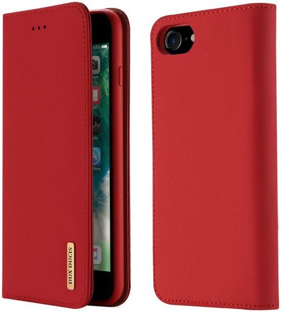 Dux Ducis Wish Series Apple iPhone 8 / 7 Hoesje Rood - 6934913086742