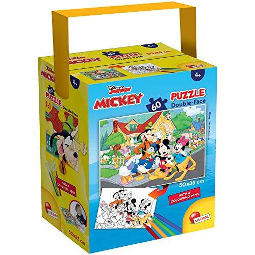 Liscianigiochi Lisciani Giochi - Disney puzzel in a Tub Mini 60 - Mickey puzzel voor kinderen, 86184