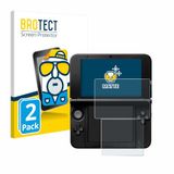 BROTECT - Screenprotector voor Nintendo 3DS XL SPM7800 - Folie Beschermfolie matte 2 Stuks