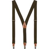 Fjällräven Singi Clip Suspenders, Unisex Volwassene Pet, Donker Olijfgroen, One Size