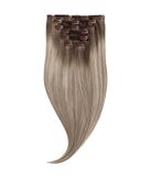 Rapunzel of Sweden Classic Clip-ins Raide / Volume moyen / 7 pièces Blond cendré foncé Balayage B2.6/10.7 60 cm Extensions de cheveux