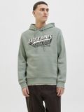 Jack & Jones Trui Jjelogo Sweat Hood 2 Col 25/26 Noos 12279649 Iceberg Green Mannen Maat - S