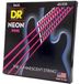 Strings DR Strings NPB5-40 Neon Pink fluorescerende Basgitaarsnaren