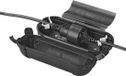 ProPlus Stekkersafe boîte de sécurité - IP44 - pour connexions de fiche Schuko - noir