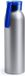 Merkloos / Sans marque Makito Western Europe Aluminium drinkfles/waterfles met blauwe dop 650 ml