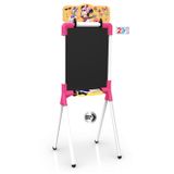 NINCO 53019 schoolbord/toebehoren Zwart, Roze, Wit