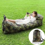 Nique - Canapé gonflable - Impression camouflage