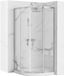 Rea Look 80x80 Cabine de douche Carré Chrome