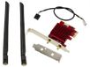 KALEA-INFORMATIQUE PCIe x1 WiFi 6 IEEE 802.11ax en Bluetooth 5.1 draadloze netwerkcontrollerkaart met Intel AX200 NGW-chipset