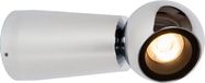 Lucide IPSOS - Wandlamp Badkamer - LED - 1x6W 2700K - IP54 - Chroom
