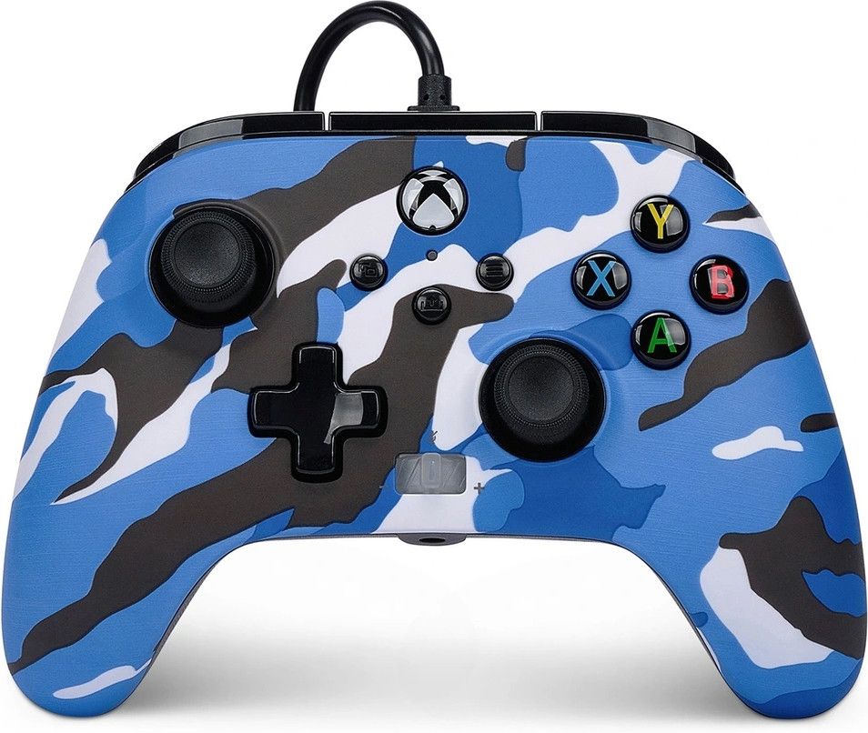PowerA Enhanced Wired Controller - Blue Camo - Xbox One