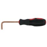 KS Tools 9631511 Inbusschroevendraaier Sleutelbreedte (metrisch): 12.0 mm Koplengte: 120 mm Afmeting, lengte: 240 mm