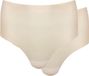 MAGIC Bodyfashion Dream Invisibles Hi-Thong (2-Pack) Latte Dames - Maat M