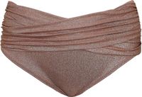 SugarShape Bikini-High-Panty VALENCIA bronze lurex swim