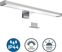 B.K.Licht LED Spiegellamp - 40cm - Chroom - 7W - 4000K - IP44