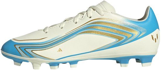 Adidas Performance F50 Messi Club Firm Ground / Multi Ground Voetbalschoenen Kids - Kinderen - Beige