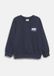 s.Oliver sweater met patch en print op de rug
