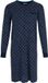 Pastunette Heren Nachthemd Blue Draft Katoen Blauw Maat S