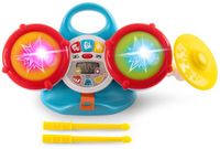 Chicco Mijn Eerste Drumstel - Muzikaal Speelgoed met Licht en Geluid (1-4 Jaar)