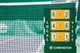 Carrington Netsportique Carrington Scorebord Voor Engelse Tennisbanen Oranje 60x46 cm