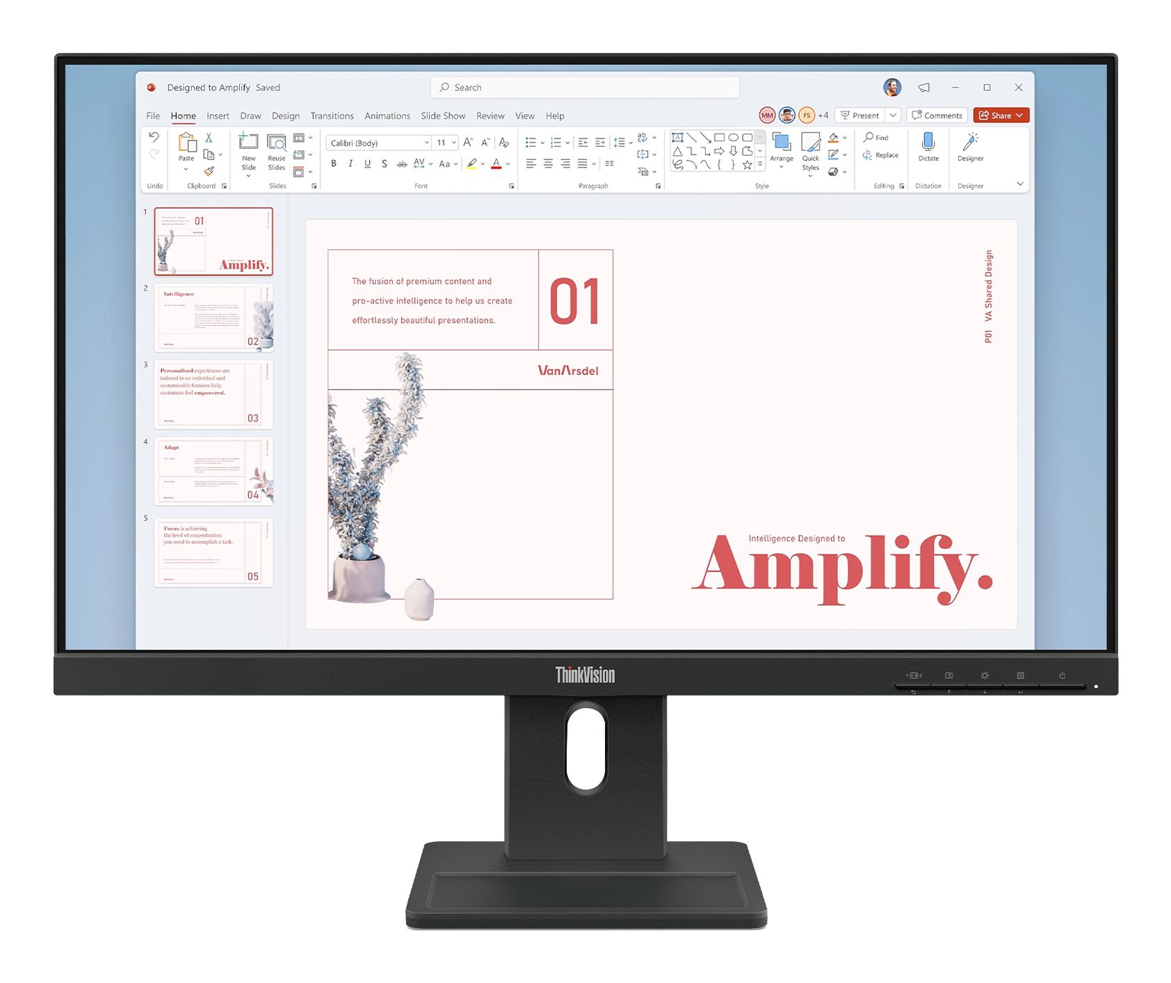 Lenovo ThinkVision E24-40 - LED-Monitor - 61 cm (24")