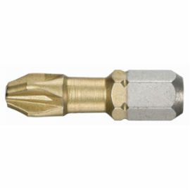 FACOM Bit 1/4 L25mm voor Phillips schroeven - titanium PH1 - 3148510241487