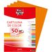 Fixo Paper 11120352 karton, A3, 50 vellen, oranje, 180 g