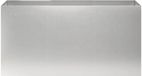 vidaXL Plantenbak zilver 120 x 40 x 60 cm roestvrij staal
