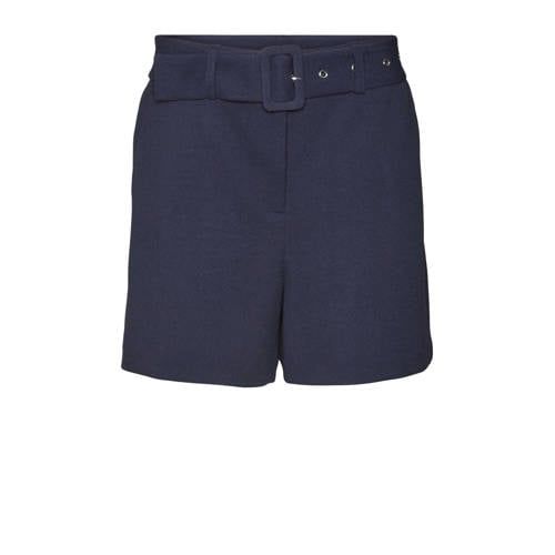 VERO MODA VMSASHA High Waist Denim Shorts - Dark Blue