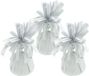 Haza poids pour ballons - 6x - blanc - 170 gram
