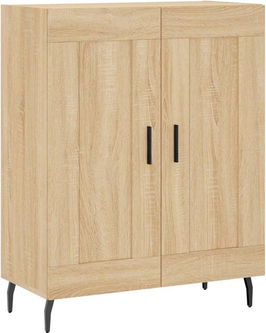 vidaXL Dressoir Sonoma eikenkleurig