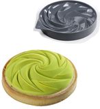Dinara Kasko Siliconen Vorm Tart Arabesque Ø14x2,5cm