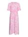 Kaffe Robe 'KAMarlo' rose / blanc cassé