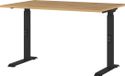 Germania Bureau Cornel - 120x80x91cm - Eikendecor/Zwart