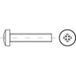 TOOLCRAFT TO-5375355 Vis à tête cylindrique M5 8 mm Phillips Pozidriv Inox A2 500 pièce(s)