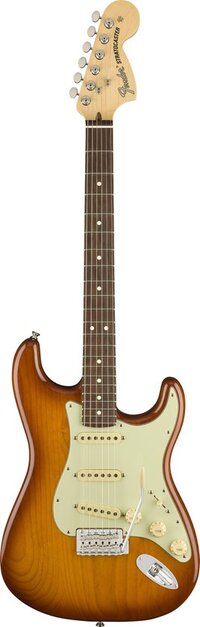 Fender American Performer Stratocaster RW, Honey Burst - Elektrische gitaar - sunburst