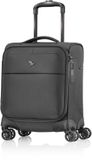 Pack Easy GoUp 4 wielen Cabinewagen XS 45 cm - Zachte bagage - TSA slot - zwart