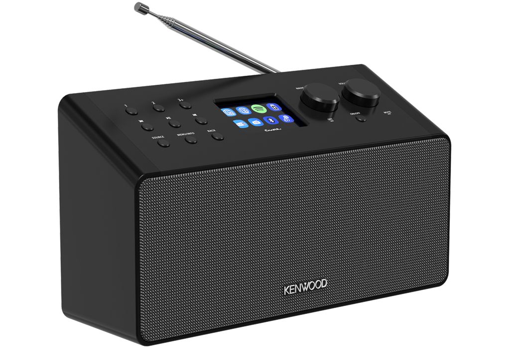 Kenwood Electronics Kenwood CR-ST90S Smart Radio - Zwart - 8 uur batterijduur