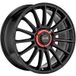 OZ SUPERTURISMO EVOLUZIONE noir brillant + lettrage rouge 8.5Jx19 5x108 ET45