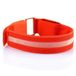 Heble® Reflecterende Hardloop Verlichting - Hardloop Fiets Sport Armband met LED Lampjes - Rood - Unisex