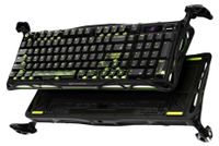GravaStar Mercury K98 Pro Sans fil Clavier de jeu - Phantom Black - 2.4 GHz Bluetooth USB-C - UFO Switch linéaire - 8K