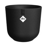 Elho Jazz Rond Mini Bloempot Zwart Kunststof 11.1 cm