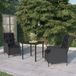 Prolenta Maison Exclusive 3-delige tuinset, donkergrijs