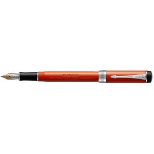 Parker Duofold Centennial Vulpen - Rood - Medium Penpunt - Zwarte Inkt - Premium Geschenkdoos